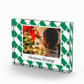 Modern NIGERIA FLAG Kerstmis Fotoblokken (Rechts)