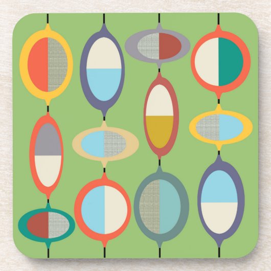 Modern nr. 7 uit de middeleeuwen bier onderzetter (Voorkant)