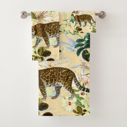  modern Oerwoud - Tropisch Bad Handdoek (Insitu)