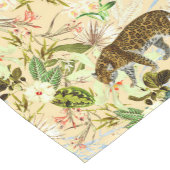 modern Oerwoud - Tropisch Korte Tafelloper (Hoek)