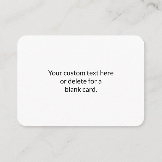 Modern ogende monogrammed naam | Zwart Grijs Wit Informatiekaartje (Achterkant)