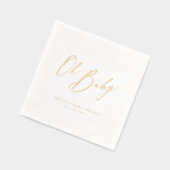 Modern oh baby script minimalist baby show (Gauche)