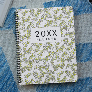 Modern olive pattern weekly & monthly