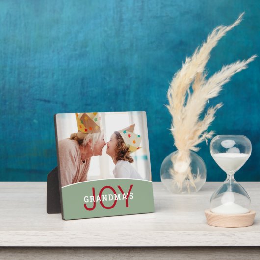 Modern Oma's Joy Foto Fotoplaat (Insitu)