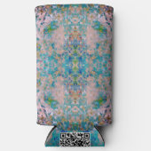 Modern one of a kind Abstract met Sangria kleuren (Voorkant)