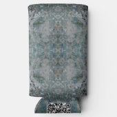 Modern one of a kind Abstracte kunst in een mistig (Achterkant)