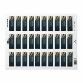 Modern ontwerp etiket (Full Sheet)