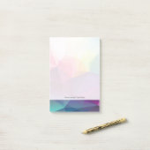 Modern ontwerp post-it® notes (Op bureau)