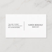 Modern ontwerp van onroerend goed logo visitekaartje (Achterkant)