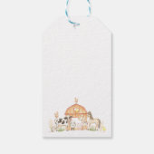 Modern op het Boerderij is een favoriet, labels va Cadeaulabel (Achterkant)