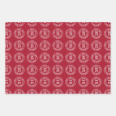 Modern openen pas na kerststempel inpakpapier vel (Voorkant 2)