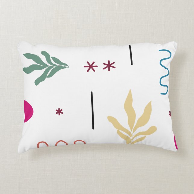 MODERN ORGANIC SHAPES ACCENT KUSSEN (Voorkant)