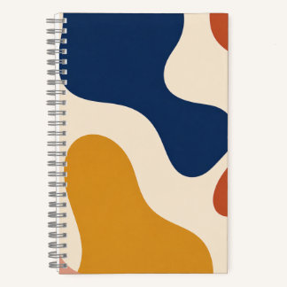 Modern Organic Shapes Journaal Notitieboek