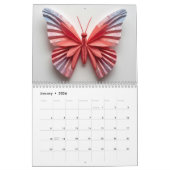 Modern Origami Art 2026 Custom Photo  Kalender (Jan 2026)