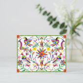 Modern Otomi Design II Briefkaart (Staand voorkant)