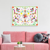 Modern Otomi Design II Canvas Afdruk (Insitu (Woonkamer))