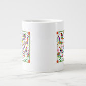 Modern Otomi Design II Extra Grote Beker (Voorkant)