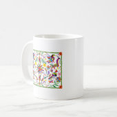 Modern Otomi Design II Koffiemok (Voorkant links)