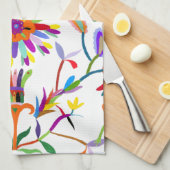 Modern Otomi Design II Theedoek (Quarter Fold)