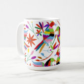 Modern Otomi Design III Koffiemok (Voorkant links)