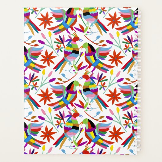 Modern Otomi Design III Planner (Achterkant)