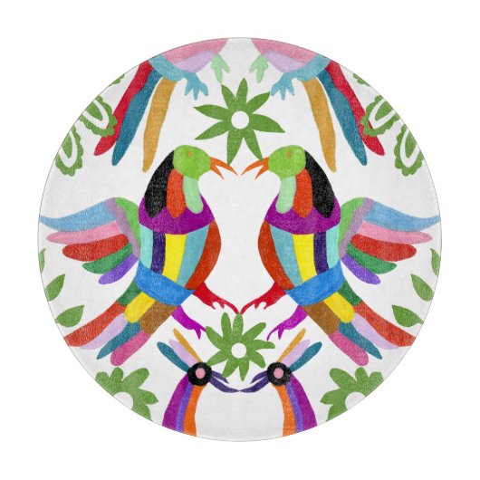 Modern Otomi Design III Snijplank (Voorkant)