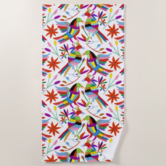 Modern Otomi Design III Strandlaken (Voorkant)