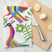 Modern Otomi Design III Theedoek (Quarter Fold)