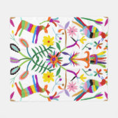 Modern Otomi I Fleece Deken (Voorkant (Horizontaal))