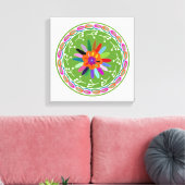 Modern Otomi-ontwerp Canvas Afdruk (Insitu (Woonkamer))