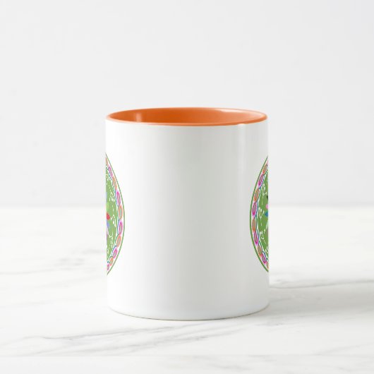 Modern Otomi-ontwerp Mok (Midden)