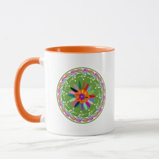Modern Otomi-ontwerp Mok (Links)