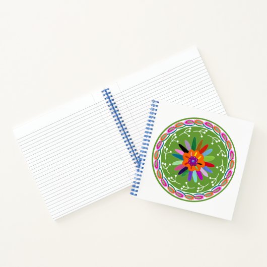Modern Otomi-ontwerp Notitieboek (Binnen)