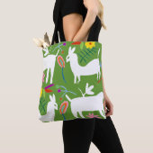 Modern Otomi-ontwerp | Ontwerp van Llama Donkey Draagtas (Dichtbij)