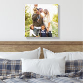 Modern Overlay Custom Photo Canvas Afdruk (Insitu (Slaapkamer))