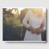 Modern Overlay Wedding Gastenboek (Achterkant)