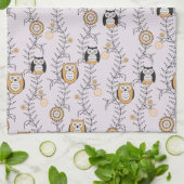 Modern Owls Kitchen Towel Theedoek (Gevouwen)
