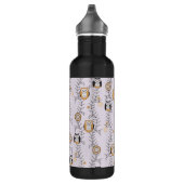 Modern Owls Pattern Waterfles (Rechts)