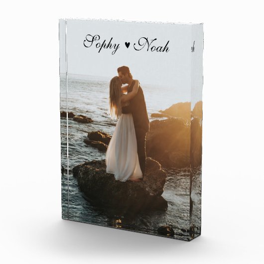 Modern paar fotoblok (Rechts)