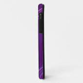 Modern Paars baanontwerp Case-Mate iPhone Case (Achterkant/links)