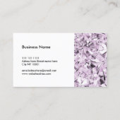 Modern Paarse diamanttextuur Visitekaartje (Achterkant)