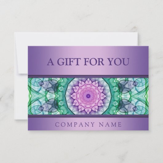 Modern paarse waterlilmoes (Voorkant)