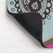 Modern Paisley Mousepad Muismat (Hoek)