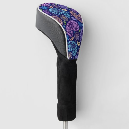 Modern Paisley Pattern Golfheadcover (Schuin)