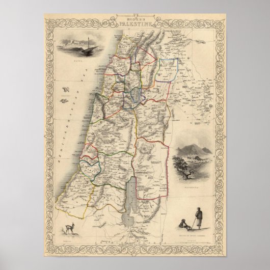 Modern Palestina Poster (Voorkant)