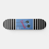 Modern Palm Trees Skateboard (Horizontaal)