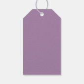 Modern Pampas & Paarse Figs Beauty Lijst Cadeaulabel (Achterkant)