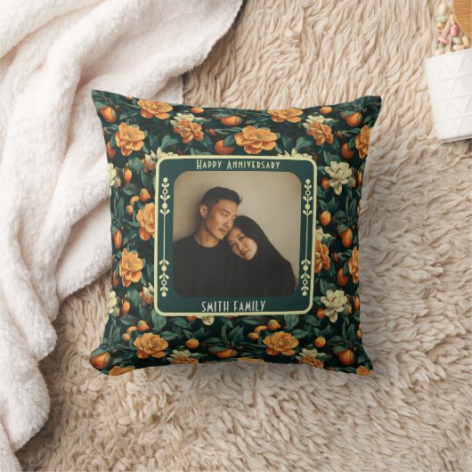 Modern Parents 30Th Anniversary Throw Pillow  Kussen (Deken)