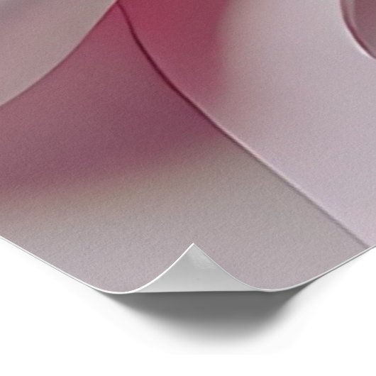 Modern Pastel Abstract 3D Face Art Poster (Coin)