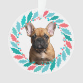 Modern Pastel Blue French Bulldog | Personalized  (devant)